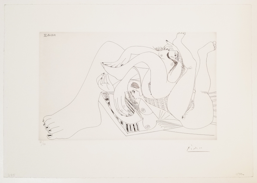 Pablo Picasso, Deux Femmes Batifolant...