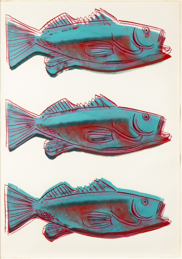 Andy Warhol, Fish, Screenprint