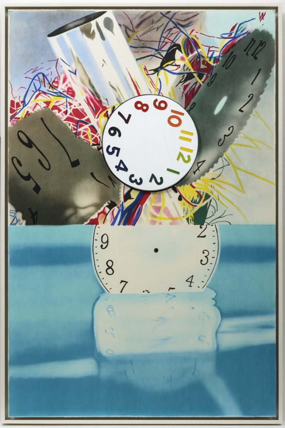 James Rosenquist, The Memory Continues but the Clock disappears, Lithograph