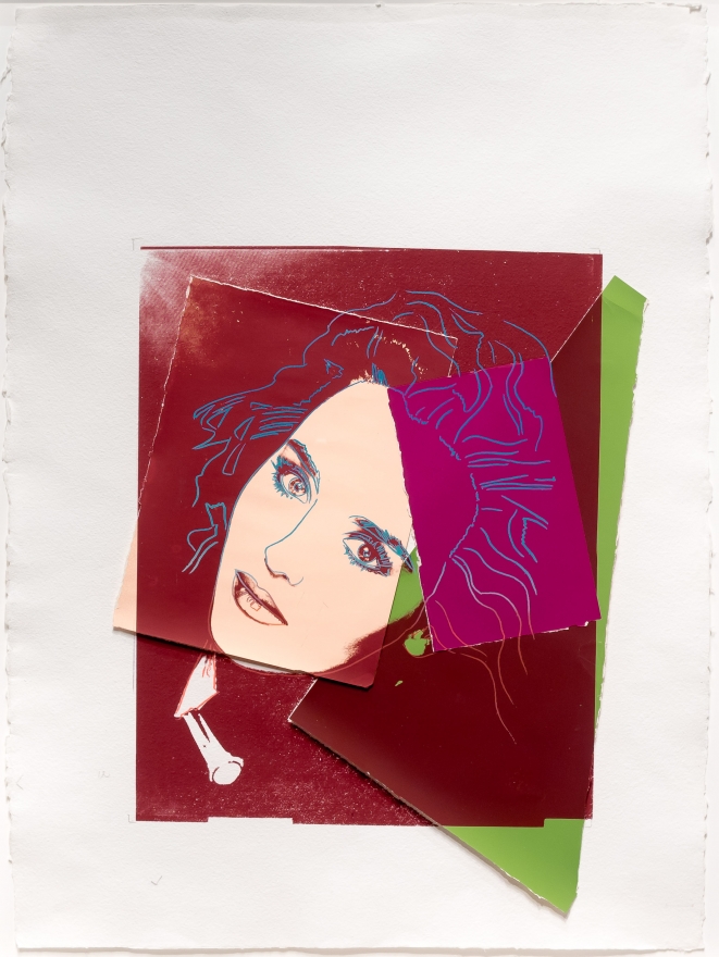 Andy Warhol, Portrait of Isabelle Adjani, Screenprint