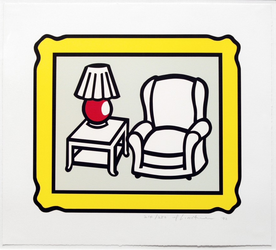 Roy Lichtenstein, Red Lamp, 1992